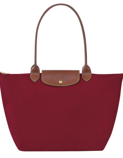 Longchamp Le Pliage Original L Tote Bag – Red vip time amman jordan
